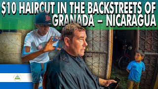 $10 Street Barbershop in Nicaragua: Local Experience Gone Right! 💈🇳🇮