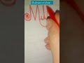 milli viral calligraphy shortsviral handwriting names