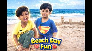 π BEST Beach Day Ever! Sandcastles, Waves & NONSTOP Fun! π (Episode 2)