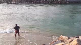 paravur pozhikkara fishing പരവൂർ പൊഴിക്കര