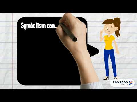 What does symbolism mean in a poem?