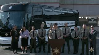 LASD Unveils New Inmate Transport Bus to Address Safety and Operational Challenges