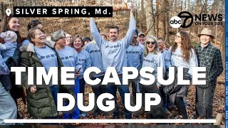 Retrieving a 25-year-old time capsule