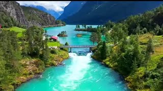 Norway 4K Ultra HD: 9-Minute Relaxing Nature Film with Soothing Music 🌿✨ | Cinematic Visuals