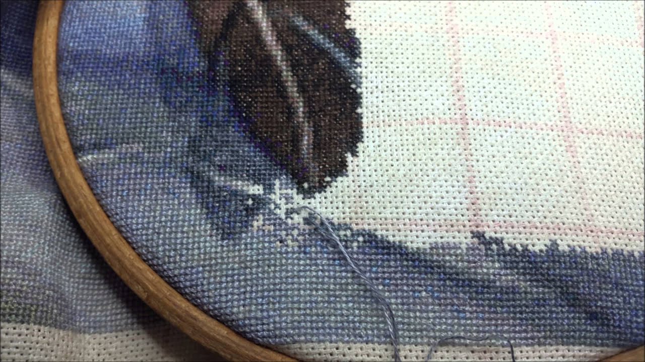 Week 32 Of My Heaven And Earth Design Cross Stitch - YouTube