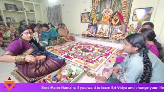 Rajashyamala Navaratri Yantra Pooja (Day 1)