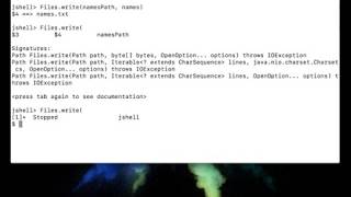 Java 9 - Checked exceptions in the JShell