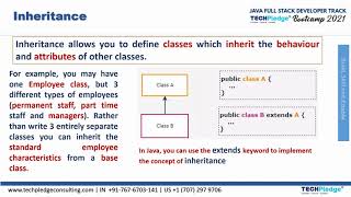 Module 5(Part |||)- Module Introduction -Java OOPS Program|Java Full Stack | TechPledge Consulting