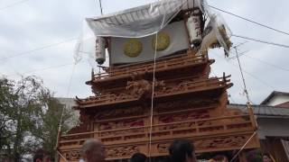 西条祭り　御殿前から神拝校区　中野～魚屋町 20161016