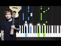 Ed Sheeran - Shape Of You - Piano Tutorial by PlutaX