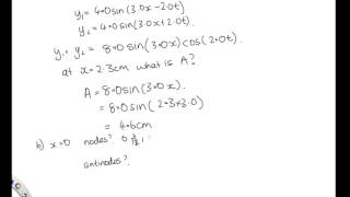 Oscillations 5 solution to problem in introduction