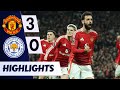 Manchester United vs Leicester 3-0 All Goals & Extended Highlights | Premier League 2024/25