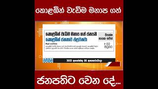 කොළඹින් වැඩිම මනාප ගත් ජනපතිට වෙන දේ...