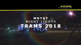 MOTAT Night Lights Trams (2018)