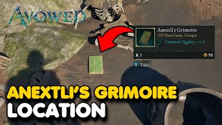 Avowed - Anextli's Grimoire Location (Unique Spell Book)