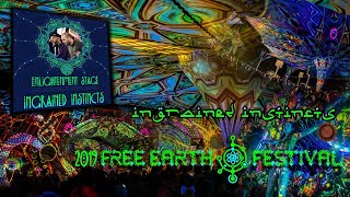 Ingrained Instincts - Special 2 hours Set @ Free Earth Festival 2019 [Psychedelic Trance - Full Set]