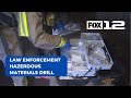 Fire & law enforcement train on hazardous materials safety