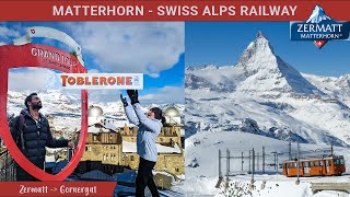 Riding the scenic Matterhorn railway | Zermatt to Gornergrat | Switzerland travel guide