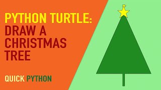 How to Draw a Christmas Tree Using Python Turtle