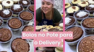 Montando Bolos no Pote Para Vender no delivery 😍💕