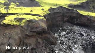 Volcano-volcan-Amazing-volcanic eruption under Katla(HD), Iceland,10/07/11,_‏.mp4
