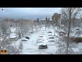 Next Morning of a Snowstorm in Helsinki  [4K]