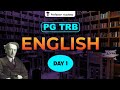 PG TRB | English | Day 1 | Professor Academy