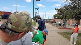 Jake Marisnick signing autographs Astros spring training 2016