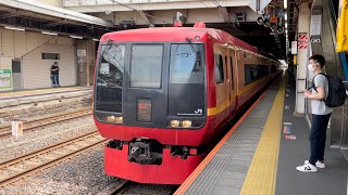 253系1000番台OM-N02編成が特急きぬがわとして発車するシーン