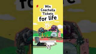 #youtubecoachellasweepstakes | Enter to win lifetime Coachella tickets from YouTube Shorts #Shorts