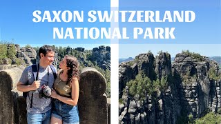 Esto parece SUIZA pero NO lo es - ¿El parque MÁS bonito de toda ALEMANIA? | Saxon Switzerland