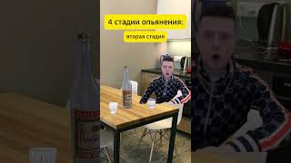 4 стадии опьянения