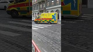 Ambulance in Prague#shorts