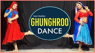 Ghunghroo : Sapna Choudhary | Haryanvi dance | New Haryanvi Song 2021| The Nachania