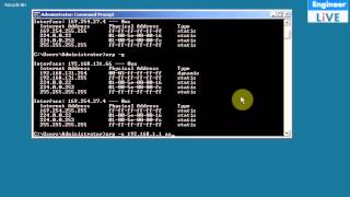 Windows Networking Command Line Tool - ARP (Address Resolution Protocol)