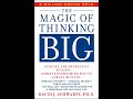 the magic of thinking big full audio book