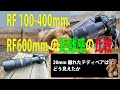 【写真の日々 Days of Photography  #15】Canon RFレンズの距離感 RF 100-400mmと600mmを比べました