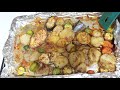 생선오븐구이 oven baked fish and vegetables 생선과 야채를 넣고 오븐에 구워보세요. 진짜 맛있어요.