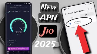 Jio5G/4G New APN Setting 2025🔥Amazing Speed Superfast internet 🔥 Jio Network problem solution 😱