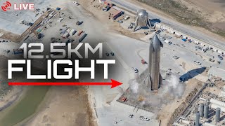 SpaceX Starship SN8 Flight | LIVE [ABORT]