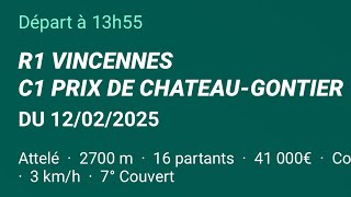 Yan Pronostic Pmu Quinté Du mercredi 12 février 2025 🍀