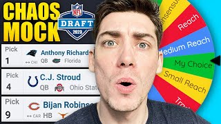 2023 NFL Mock Draft! Spin the Wheel of Chaos