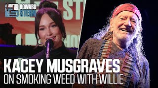 Kacey Musgraves Framed a Joint She Smoked With Willie Nelson