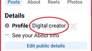 Facebook Profile || How To Remove Digital creator || Change Digital creator In Facebook