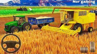 Real tractor farming and harvesting simulator 2023# game Nor Gaming