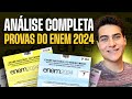 ANÁLISE COMPLETA DO ENEM 2024 | 1º E 2º DIAS DE PROVA (TRI, Dificuldade e Nota de corte)