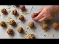 truffles with pistachio and strawberry. Рецепт трюфелей фисташка клубника