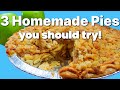 The Pies I Make Every Year | Holiday Dessert Recipes #cooking