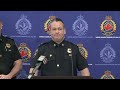 hamilton police hold press conference on regional auto theft investigation