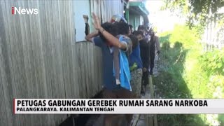 BNN Grebek Sarang Narkoba di Palangkaraya, Kalteng, 7 Orang Ditangkap - iNews Pagi 21/05